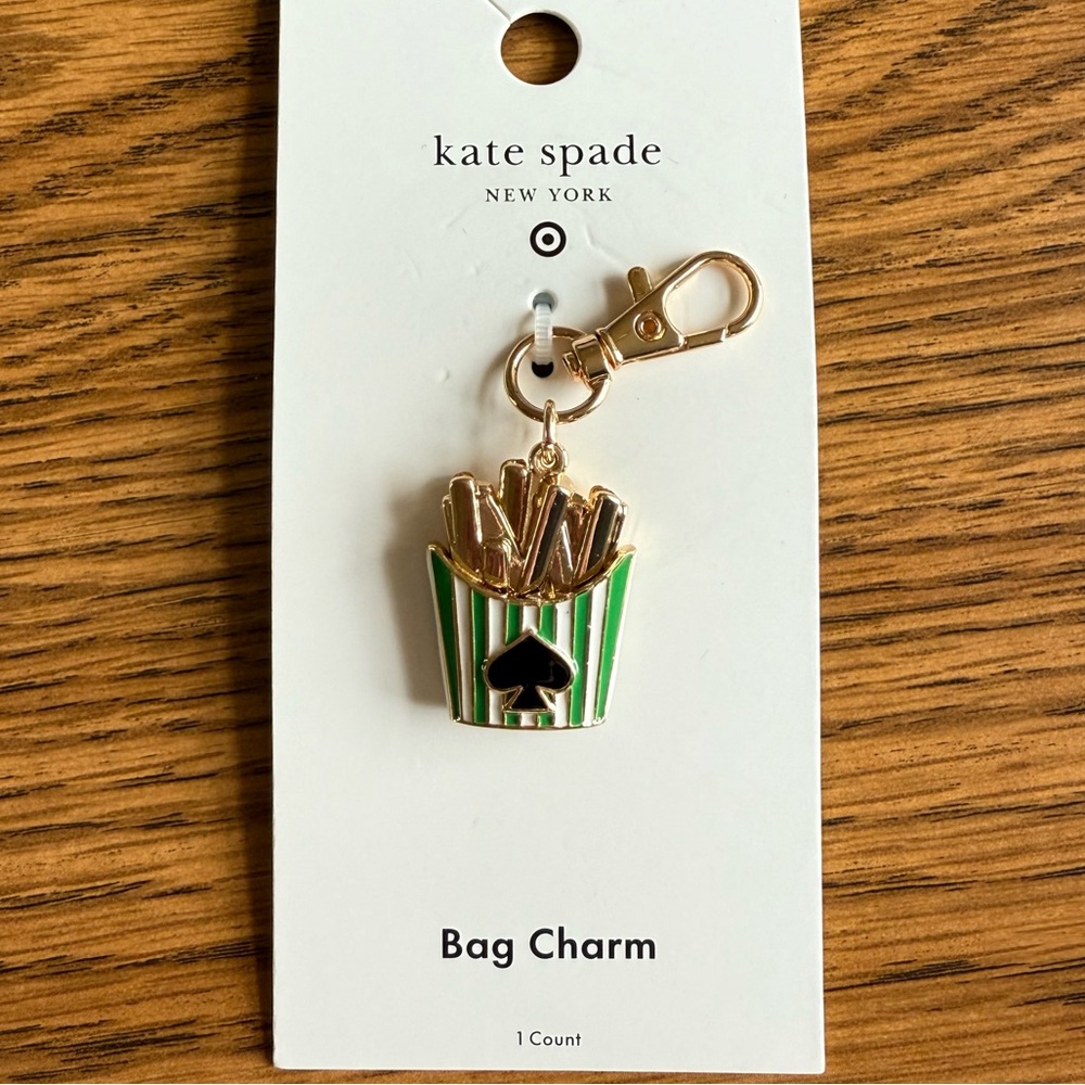 Kate Spade French Fry Bag Charm